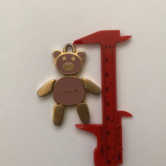 Pink Prada Bear Pendant - Picture 4 of 4